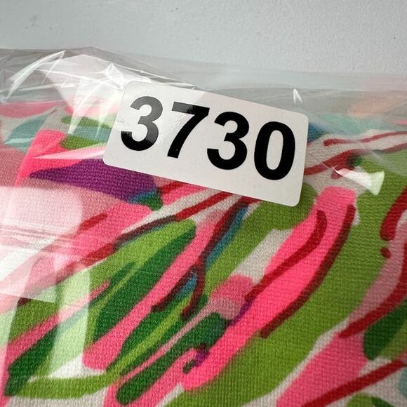 Lilly Pulitzer Dress Womens Small Pink Briella V Neck Tropical Preppy Beach - Picture 14 of 14